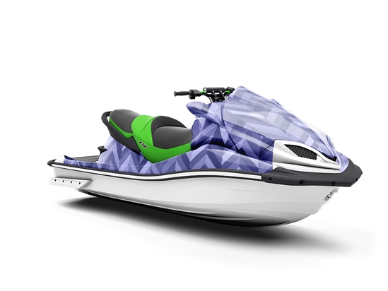 Indigo  Brick Jet Ski Vinyl Customized Wrap