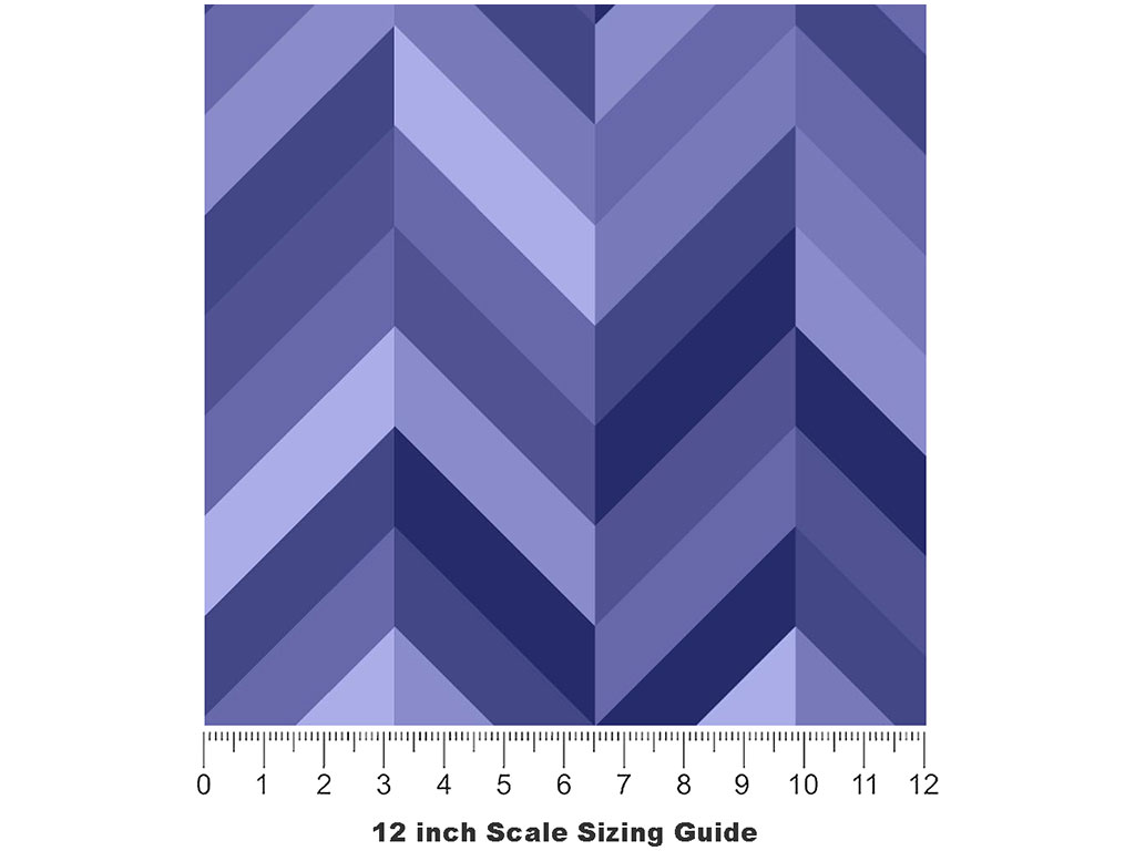 Indigo  Brick Vinyl Film Pattern Size 12 inch Scale