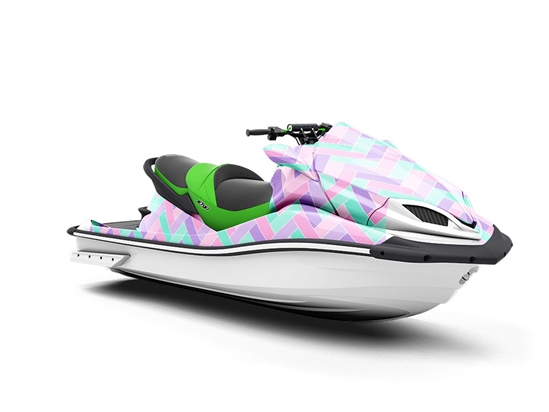 Periwinkle  Brick Jet Ski Vinyl Customized Wrap