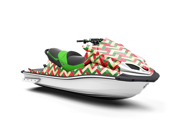 Rastafarian  Brick Jet Ski Vinyl Customized Wrap