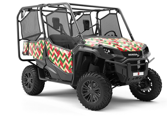 Rastafarian  Brick Utility Vehicle Vinyl Wrap