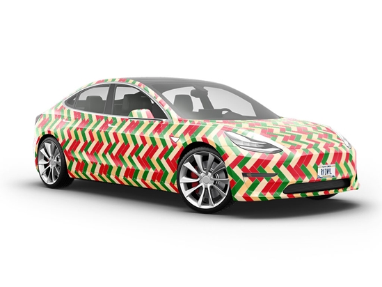 Rastafarian  Brick Vehicle Vinyl Wrap