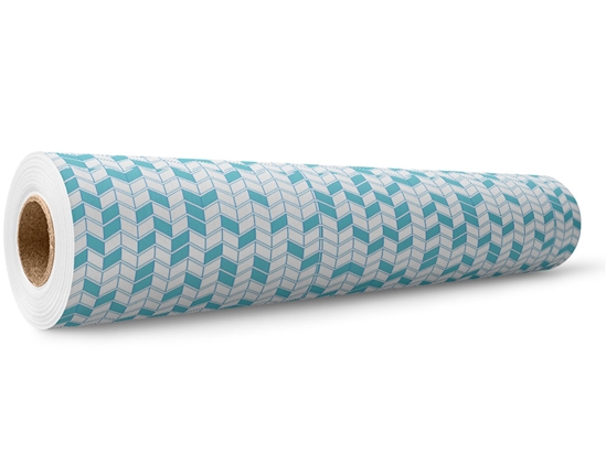 Teal  Brick Wrap Film Wholesale Roll