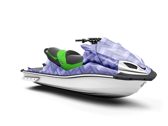 Violet  Brick Jet Ski Vinyl Customized Wrap