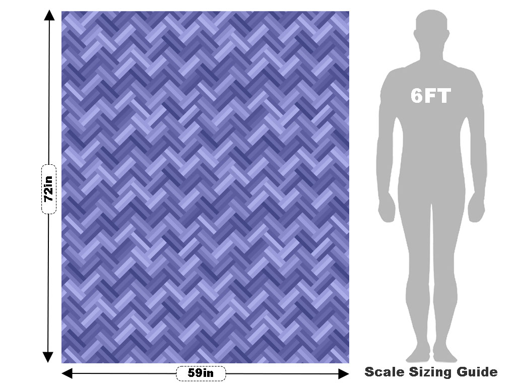 Violet  Brick Vehicle Wrap Scale