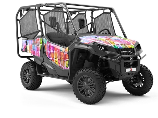 Abstract  Brick Utility Vehicle Vinyl Wrap