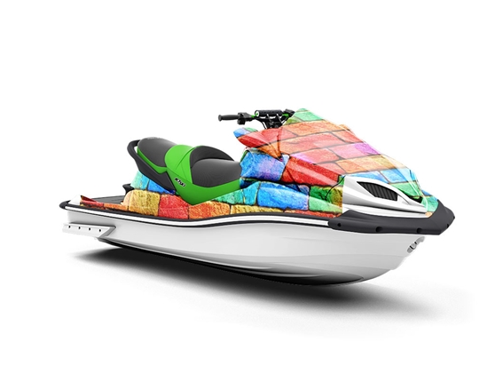 Classic  Brick Jet Ski Vinyl Customized Wrap