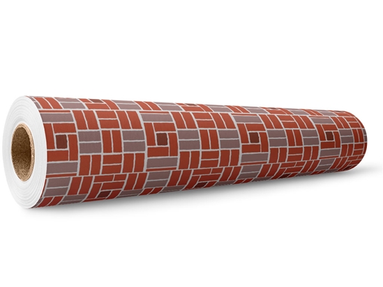 Tawny Red Brick Wrap Film Wholesale Roll