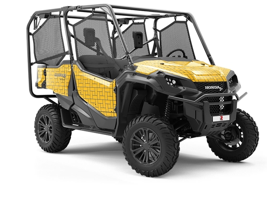 Yellow  Brick Utility Vehicle Vinyl Wrap