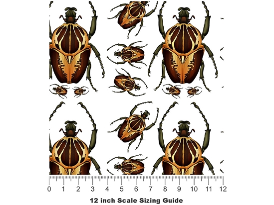 Earthen Camo Bug Vinyl Film Pattern Size 12 inch Scale