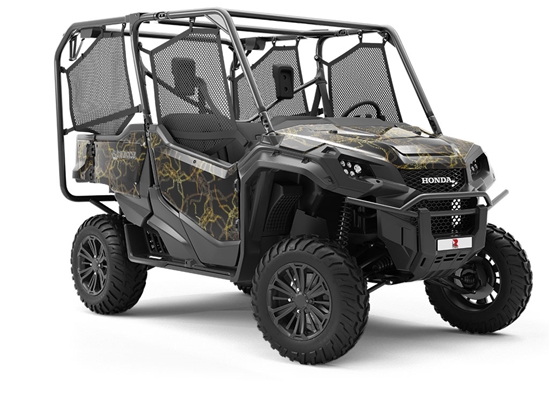 Solid Gold Bug Utility Vehicle Vinyl Wrap