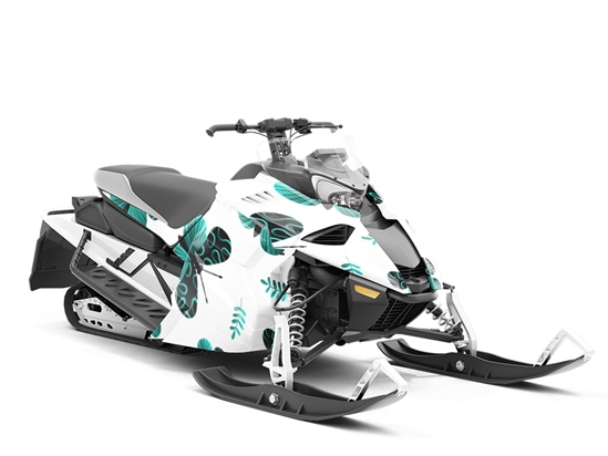 Aquatic Tones Bug Custom Wrapped Snowmobile