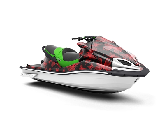 Fluttering Passion Bug Jet Ski Vinyl Customized Wrap