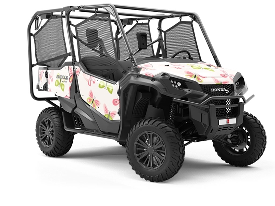 Pretty Flight Bug Utility Vehicle Vinyl Wrap