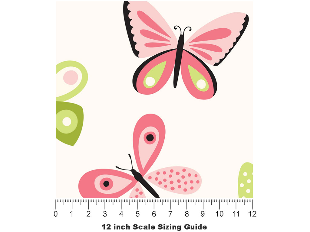 Pretty Flight Bug Vinyl Film Pattern Size 12 inch Scale