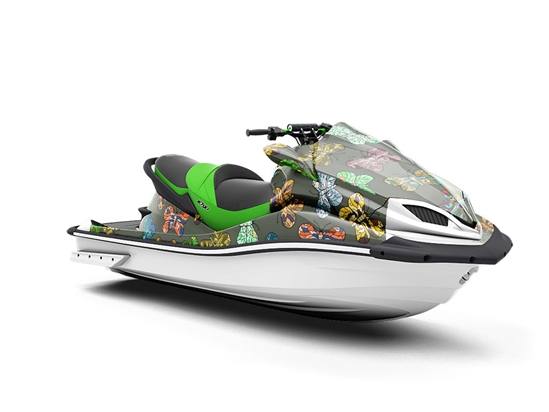 Stained Glass Bug Jet Ski Vinyl Customized Wrap