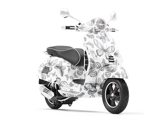Stunning Silhouettes Bug Vespa Scooter Wrap Film