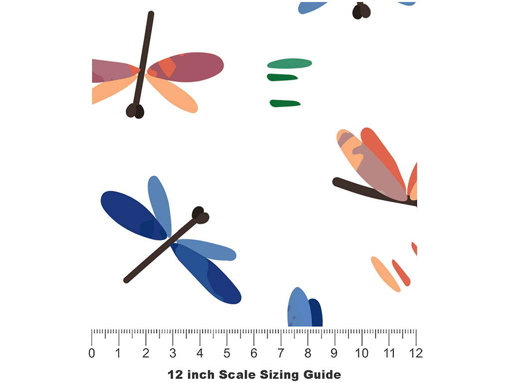 Polite Passerby Bug Vinyl Film Pattern Size 12 inch Scale