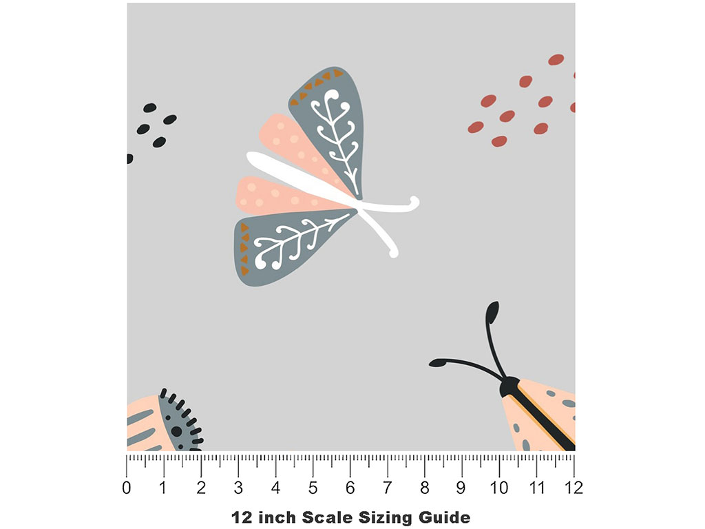 Daytime Dreams Bug Vinyl Film Pattern Size 12 inch Scale