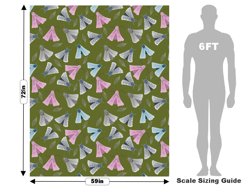 Flutter Along Bug Vehicle Wrap Scale