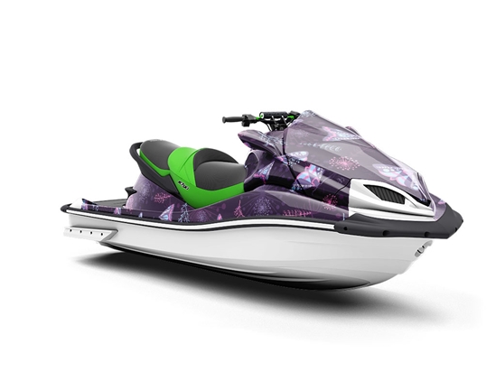 Ultraviolet Fantasy Bug Jet Ski Vinyl Customized Wrap