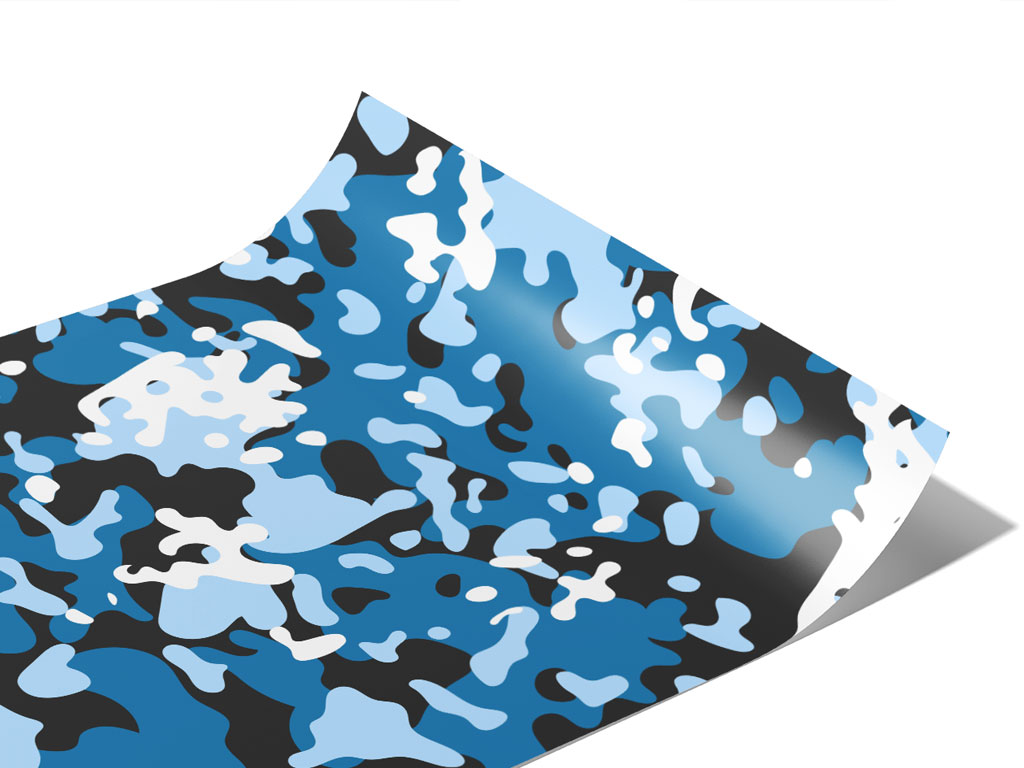 Rwraps™ Brandeis Multicam Blue Camouflage Vinyl Wrap | Camo Print