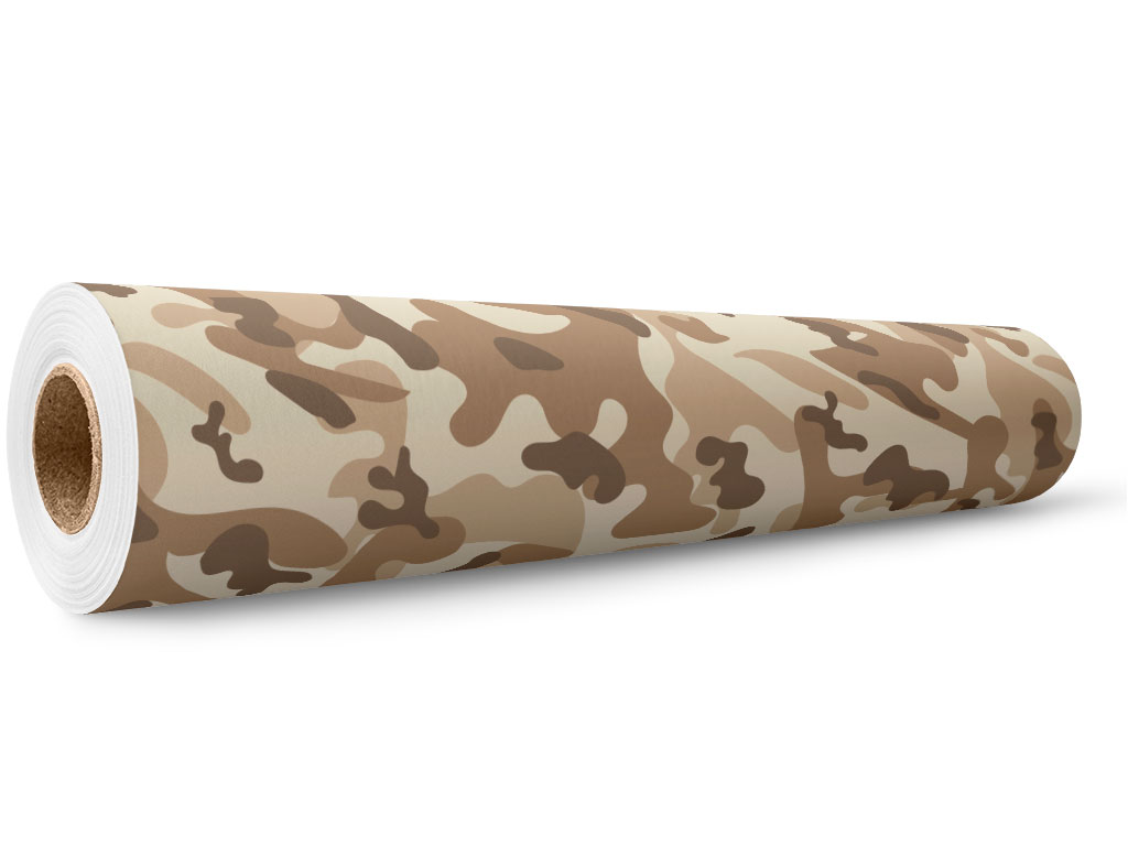 Rwraps™ Tan Flecktarn Desert Camouflage Vinyl Wrap | Camo Print