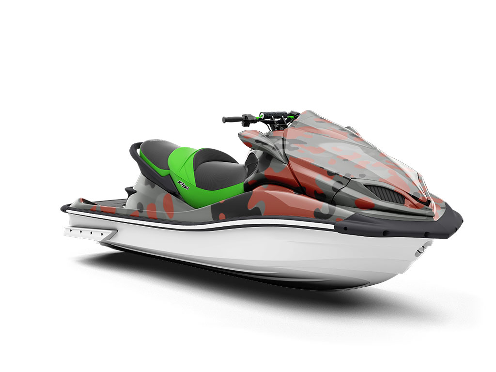 Blood Flecktarn Camouflage Jet Ski Vinyl Customized Wrap