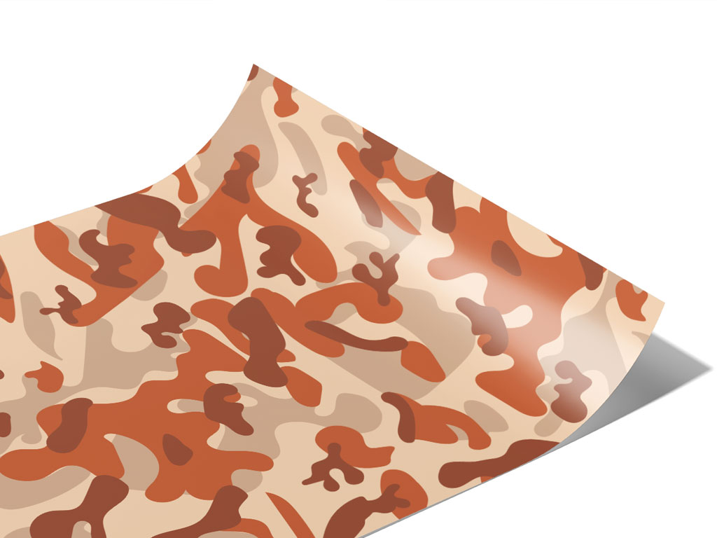 Rwraps™ Persian Multicam Orange Camouflage Vinyl Wrap | Camo Print ...