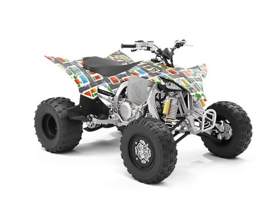 Running Errands Cityscape ATV Wrapping Vinyl