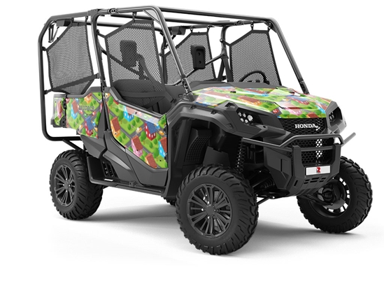 The Way Home Cityscape Utility Vehicle Vinyl Wrap