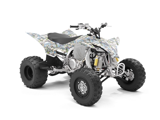 Downtown  Cityscape ATV Wrapping Vinyl