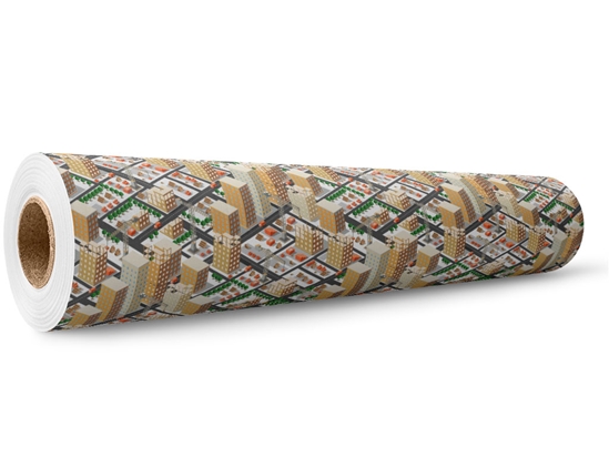 Fastest Growing Cityscape Wrap Film Wholesale Roll