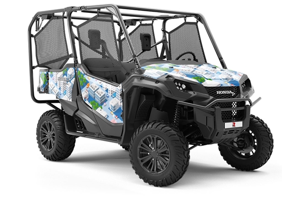 Great Micropolis Cityscape Utility Vehicle Vinyl Wrap