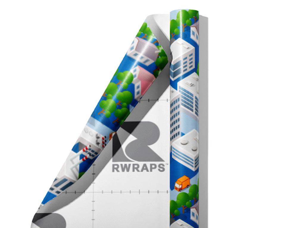 Great Micropolis Cityscape Wrap Film Sheets