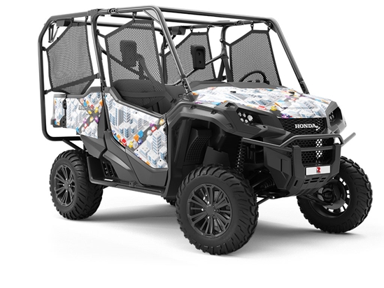 Gridlocked  Cityscape Utility Vehicle Vinyl Wrap