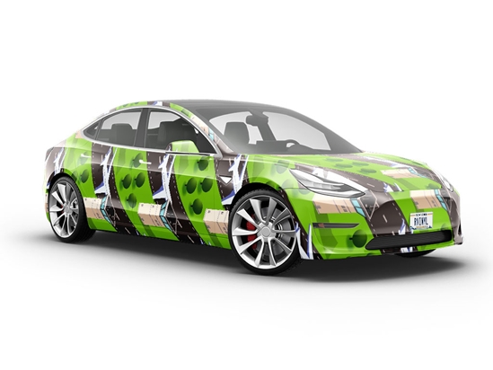 Hit the Runway Cityscape Vehicle Vinyl Wrap