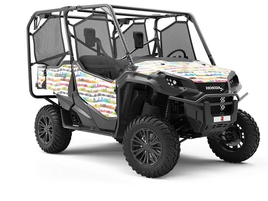 Living Choices Cityscape Utility Vehicle Vinyl Wrap