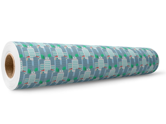 Midtown West Cityscape Wrap Film Wholesale Roll