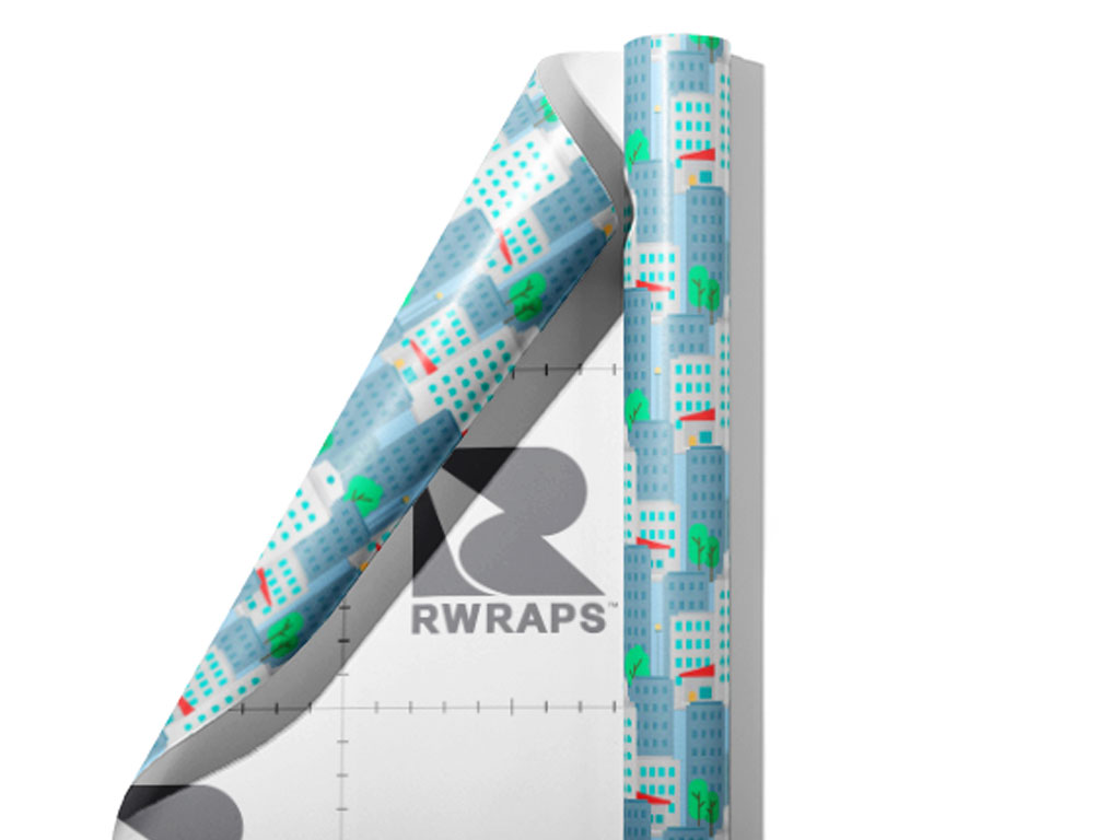 Midtown West Cityscape Wrap Film Sheets