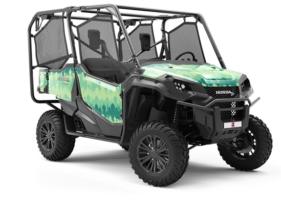 Mint Mosques Cityscape Utility Vehicle Vinyl Wrap