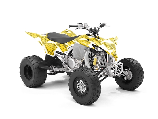 NYC City Cityscape ATV Wrapping Vinyl