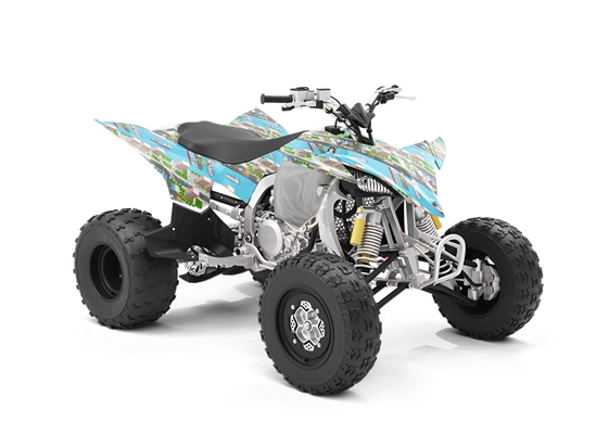 Ocean City Cityscape ATV Wrapping Vinyl