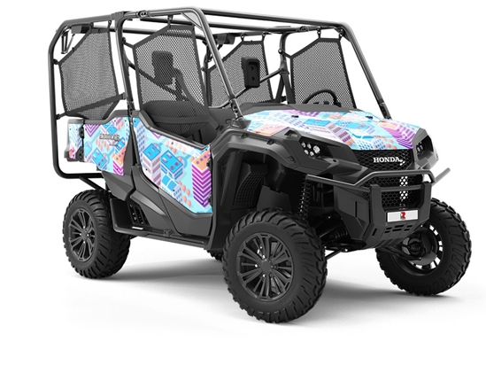 Office Buildings Cityscape Utility Vehicle Vinyl Wrap