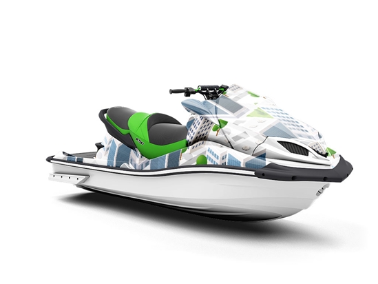 Office Hours Cityscape Jet Ski Vinyl Customized Wrap