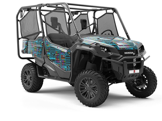 Proud Urbanite Cityscape Utility Vehicle Vinyl Wrap