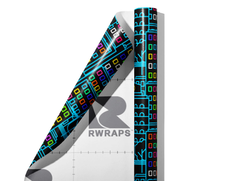 Proud Urbanite Cityscape Wrap Film Sheets