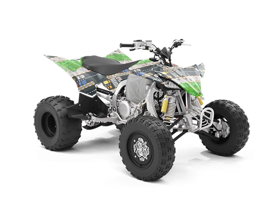 Seventh Avenue Cityscape ATV Wrapping Vinyl