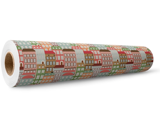 Walk Ups Cityscape Wrap Film Wholesale Roll