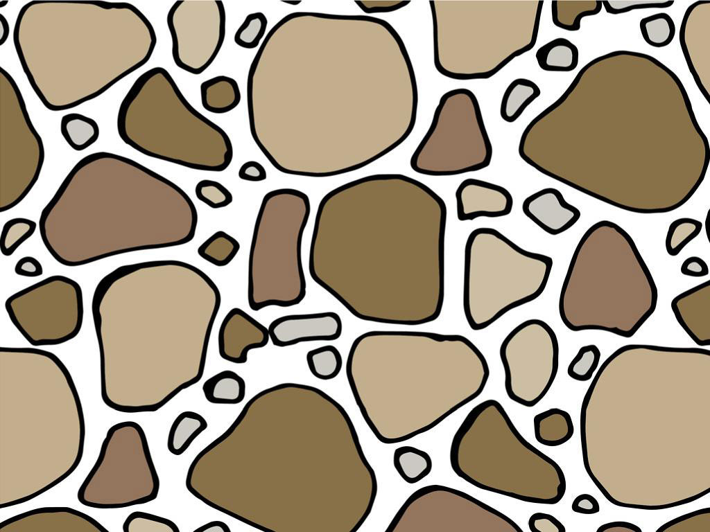 Brown  Cobblestone Vinyl Wrap Pattern